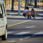 Ambiente de prostitución en las calles
