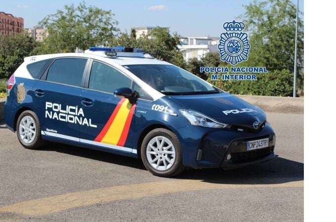 Imagen de un vehículo de la Policía Nacional de Granada