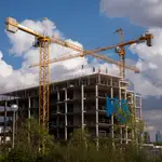 Imagen de edificio en construcción en Pitis, Comunidad de Madrid