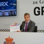 El portavoz del PP en el Ayuntamiento de Granada, César Díaz, en una imagen de archivo