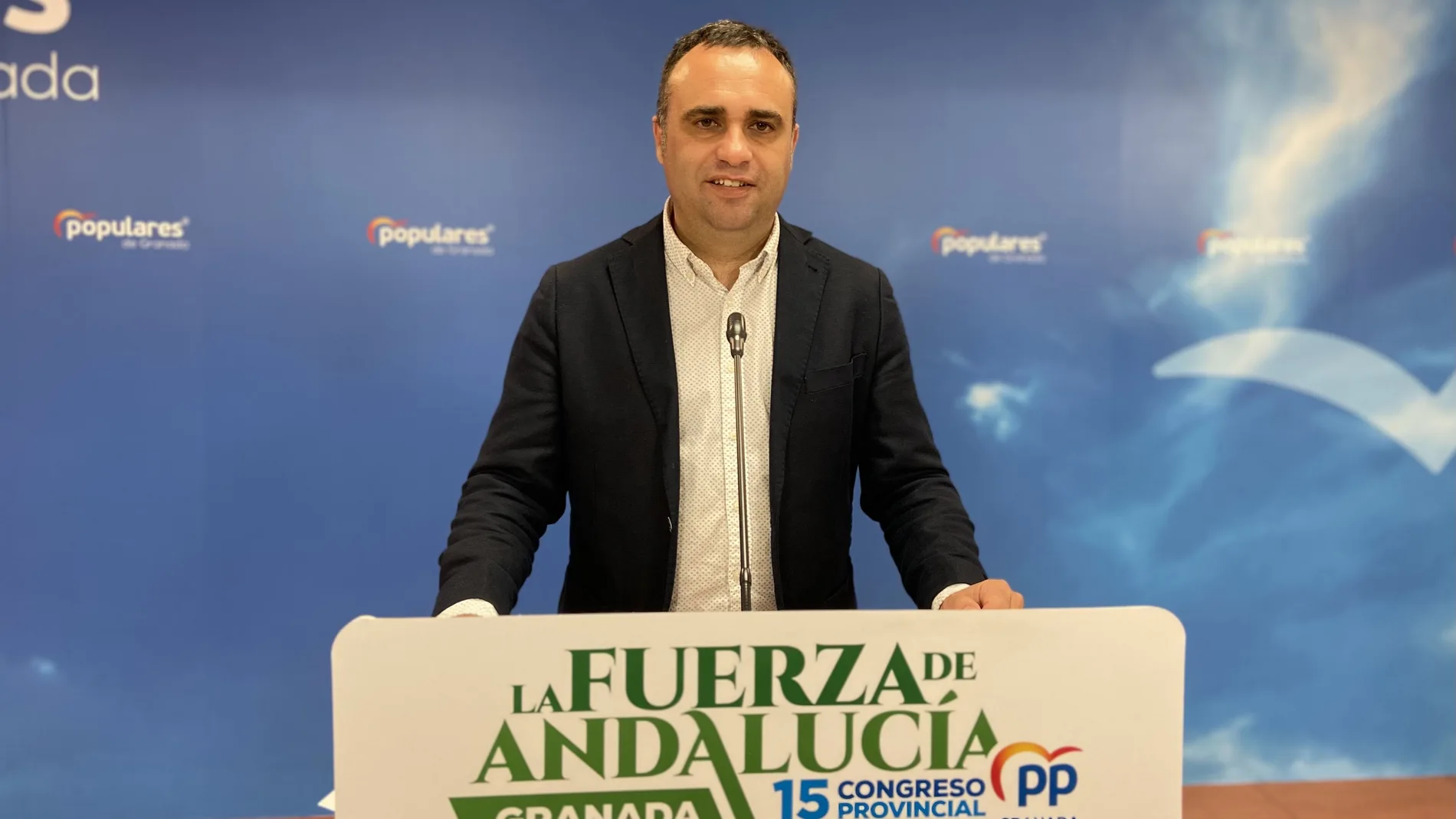 Francisco Rodríguez será reelegido hoy como líder del Partido Popular (PP) de Granada