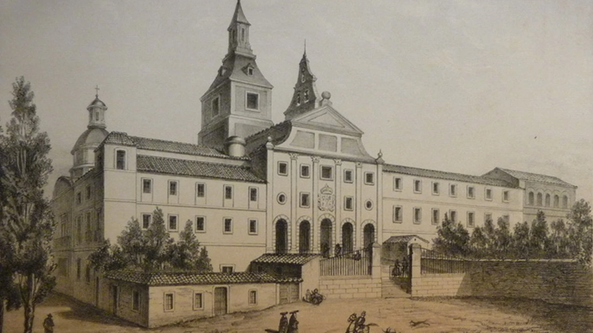 Convento del desaparecido convento de agustinos recoletos en Madrid
