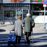 Ancianos en Madrid