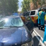 Imagen del lugar del accidente