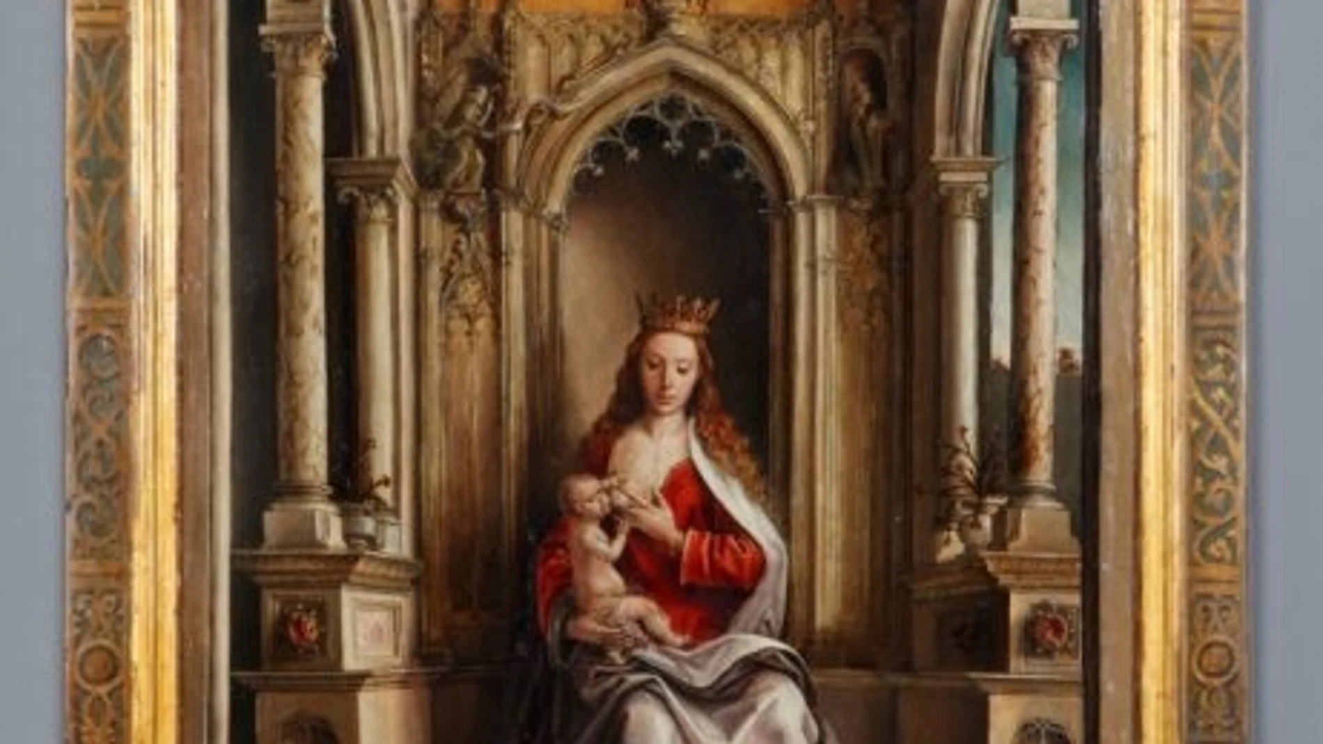 La Virgen de la Leche vuelve a exponerse en el Museo de San Isidro de la capital