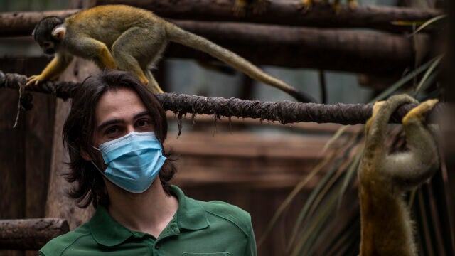 Imagen del día a día en Faunia. Estas instalaciones ocupan 16 hectáreas y alberga 3000 animales de 300 especies diferentes.