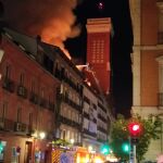 Incendio en Espoz y Mina