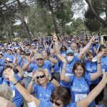 Participantes en la carrera contra las enfermedades reumáticas