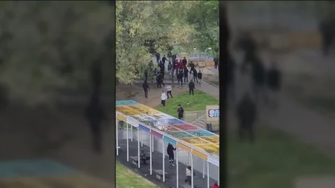Pelea a machetazos en un parque de Alcorcón