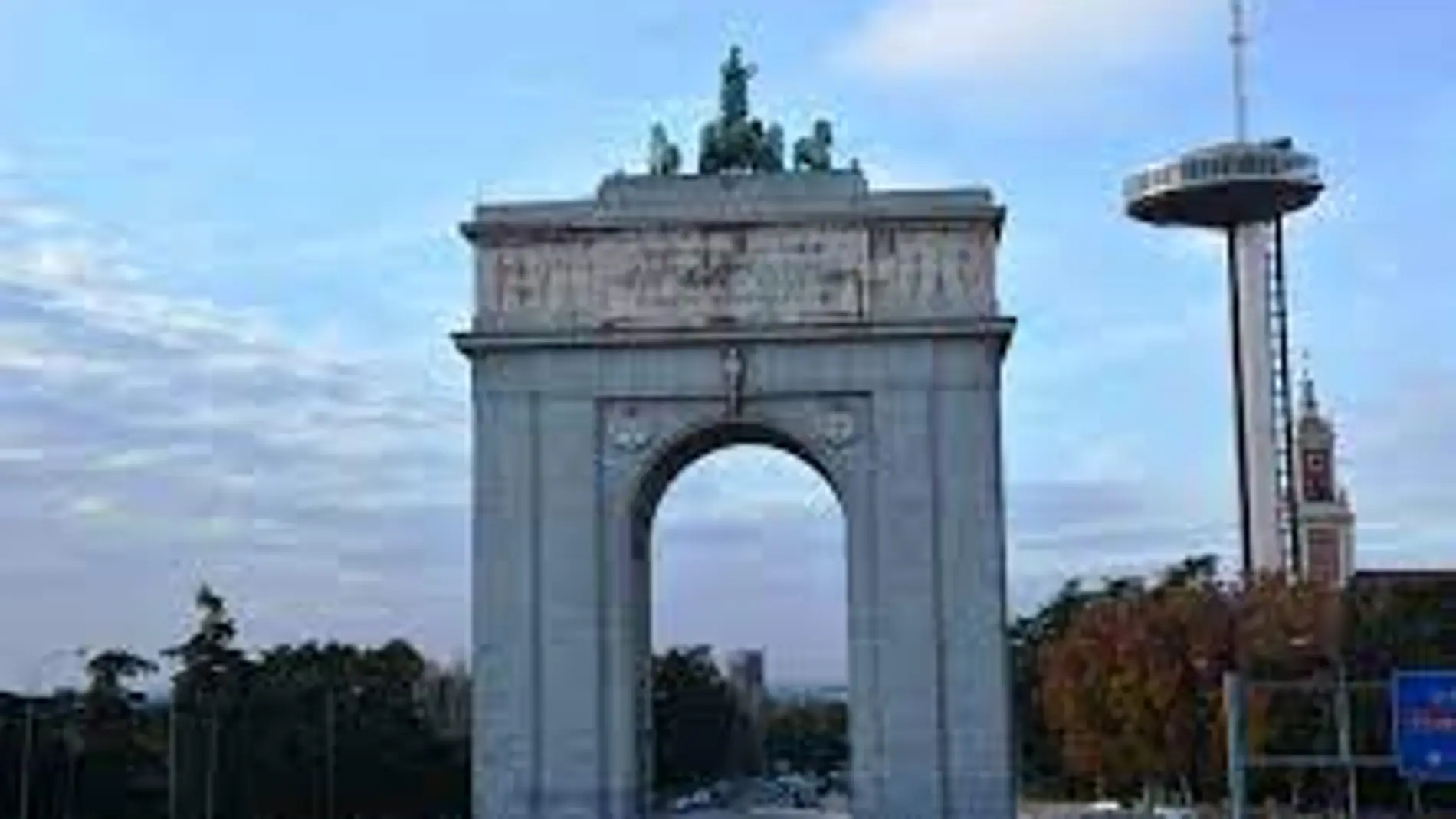 Arco de la Victoria, en Moncloa