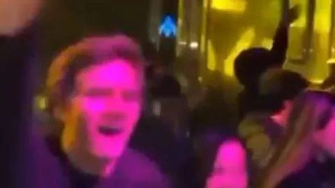Fiesta en una discoteca de Madrid