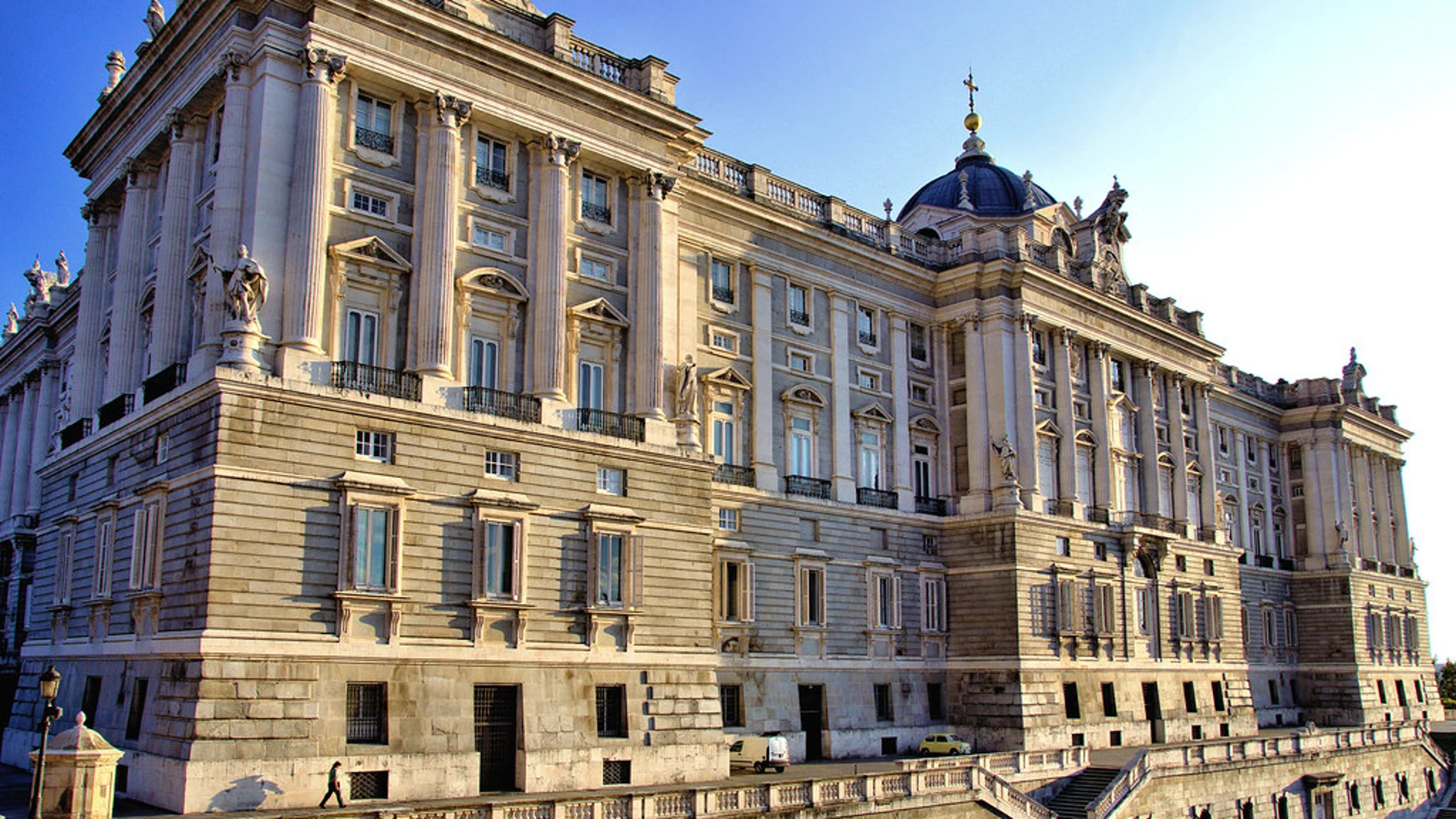 Una fachada del Palacio Real de Madrid