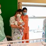 El Gregorio Marañón da el alta a Naiara, primera bebé con trasplante de corazón parado y grupo sanguíneo incompatible