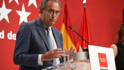El consejero en funciones de Educación, Universidades y Ciencia y portavoz de la Comunidad de Madrid, Enrique Ossorio