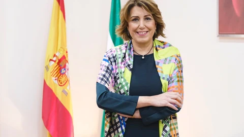 La secretaria general del PSOE-A, Susana Díaz