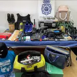 La Policía Nacional desarticula un grupo itinerante especializado en el robo con fuerza de locales comerciales