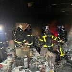 Incendio en un chalé de Cubas de la Sagra