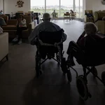 Imagen de unos ancianos en una residencia