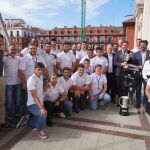 Recepción en el Ayuntamiento de Valladolid al Club Rugby El Salvador