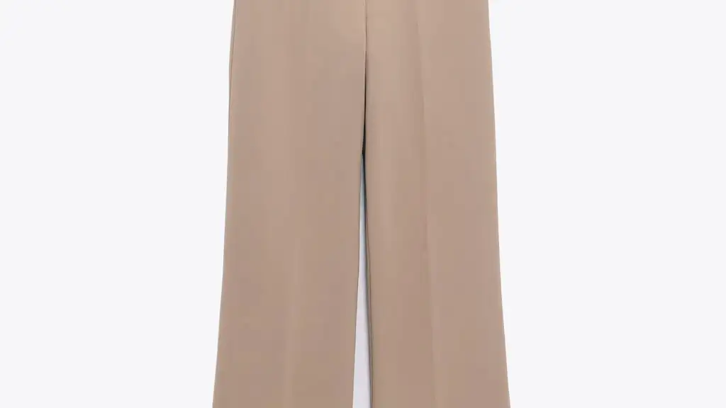 Pantalón sastre recto, de Zara