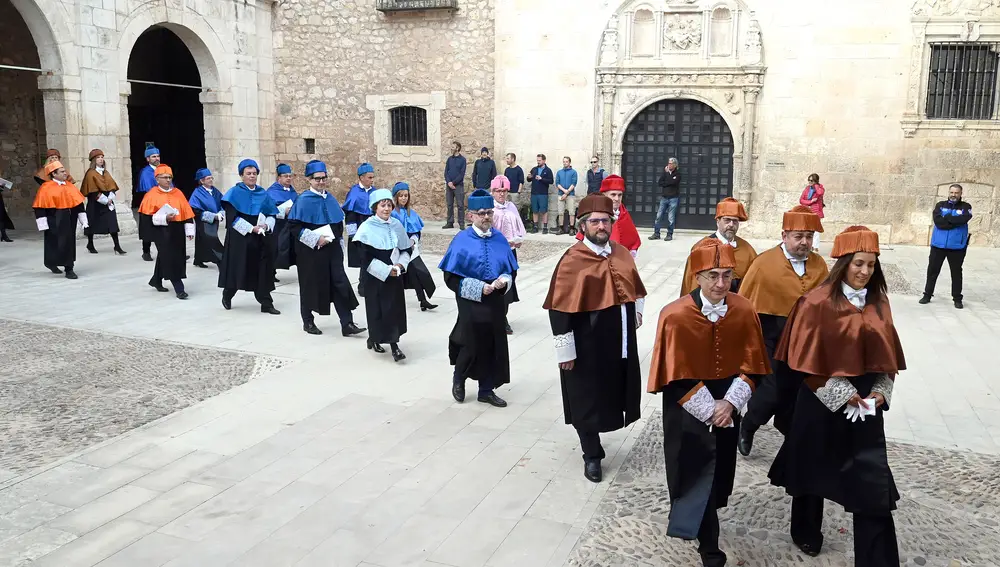 Acto de apertura del curso académico 2022-2023 de la Universidad de Burgos