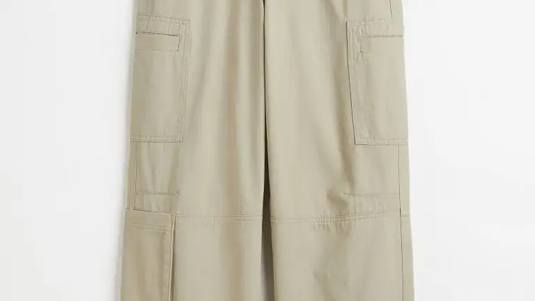 Pantalón cargo recto, de H&M