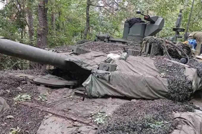 El tanque T-90M capturado en Ucrania revela la última tecnología rusa
