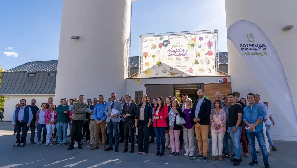 El presidente de la Diputación de Valladolid, Conrado Íscar, inaugura la II Feria de Alimentos de Valladolid