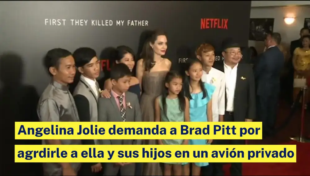 Angelina Jolie Presenta Una Demanda Contra Brad Pitt Por Agredirle A Ella Y A Sus Hijos En Un Avión Privado