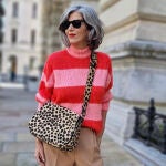 Carmen Gimeno con look de otoño.