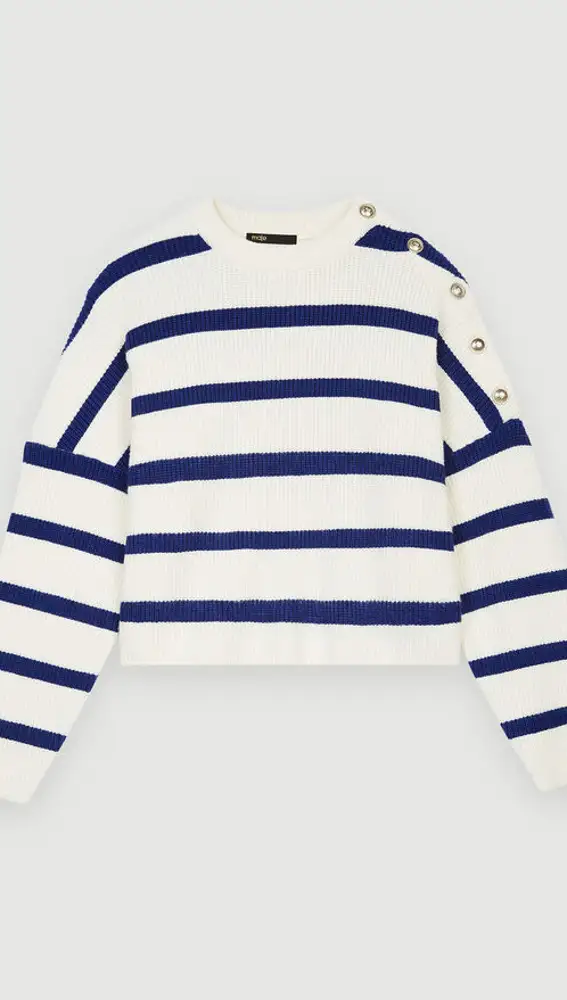 Jersey de rayas estilo marinero, de Maje