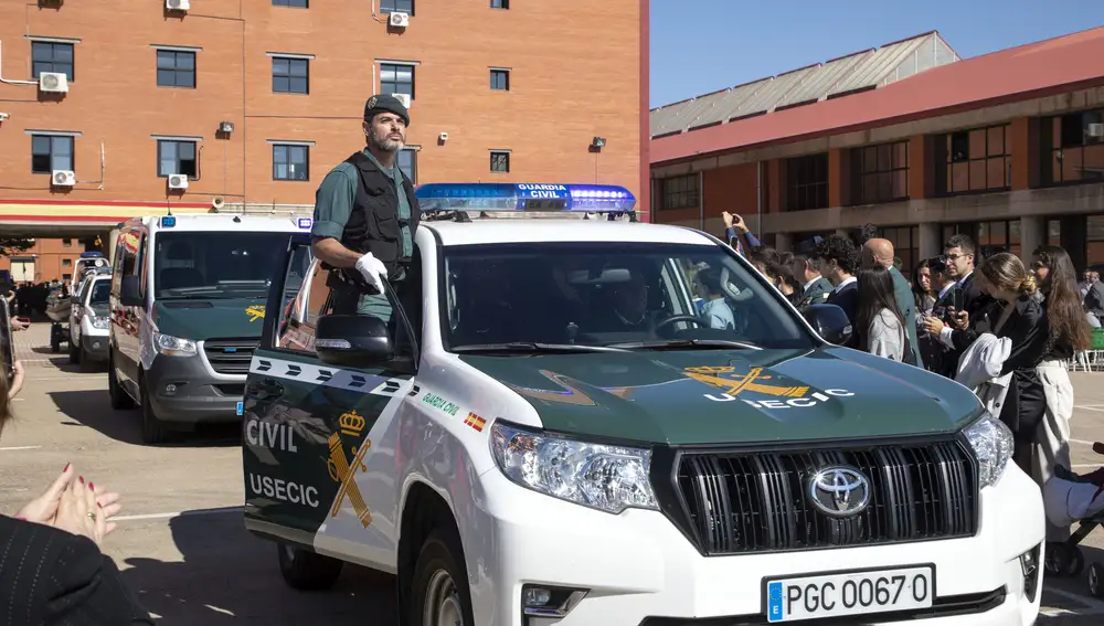 La Comandancia de la Guardia Civil de Salamanca acoge el acto institucional con motivo de la Virgen del Pilar, Patrona del instituto armado.