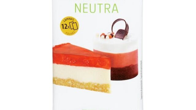 Lote de Gelatina Neutra retirado por Mercadona