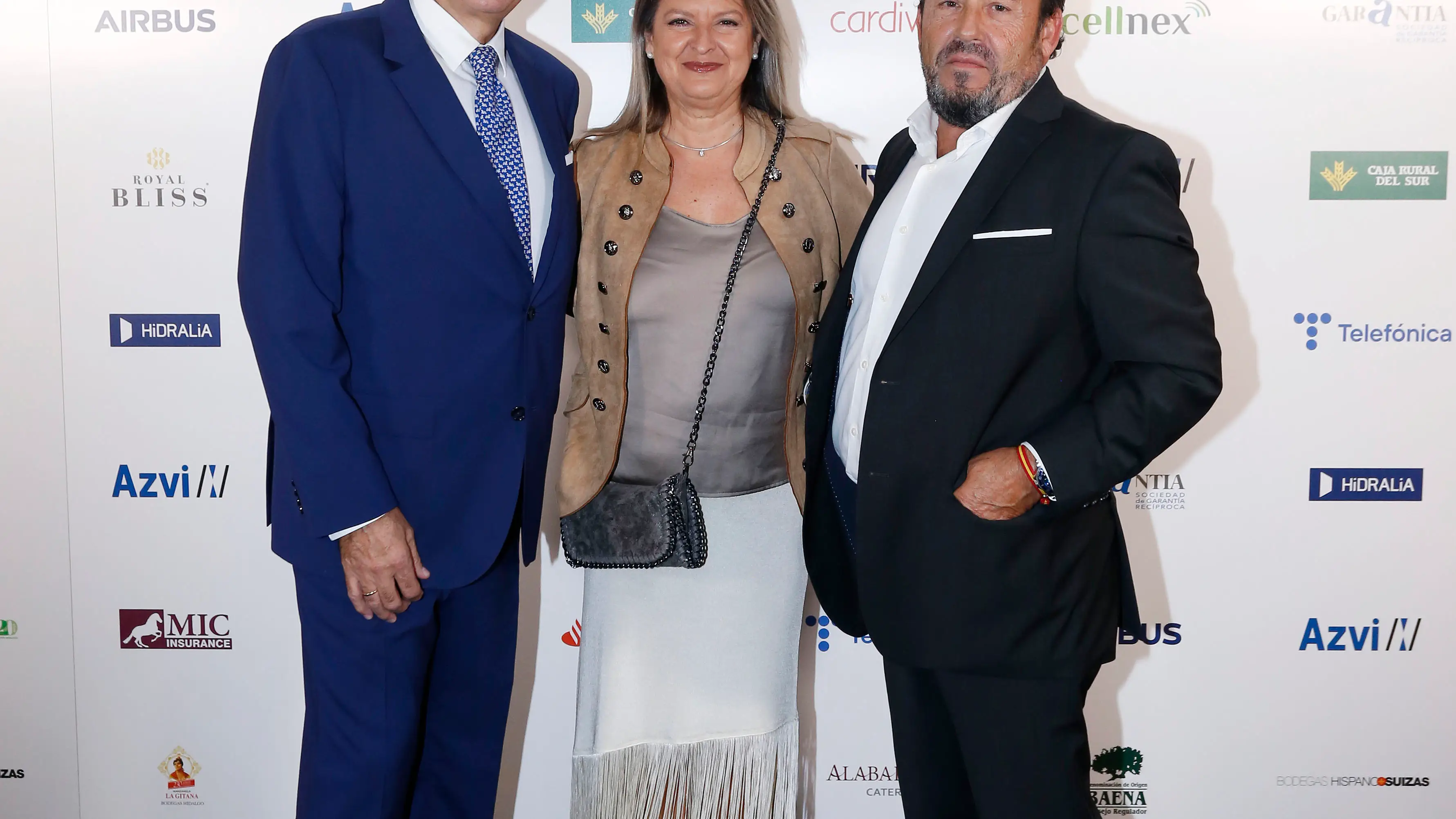 Manuel Torres, Belén Fuentes y Francisco Pérez Maroto