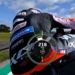 El momento en el que el animal se cruza delante de la Aprilia de Aleix Espargaró en Phillip Island