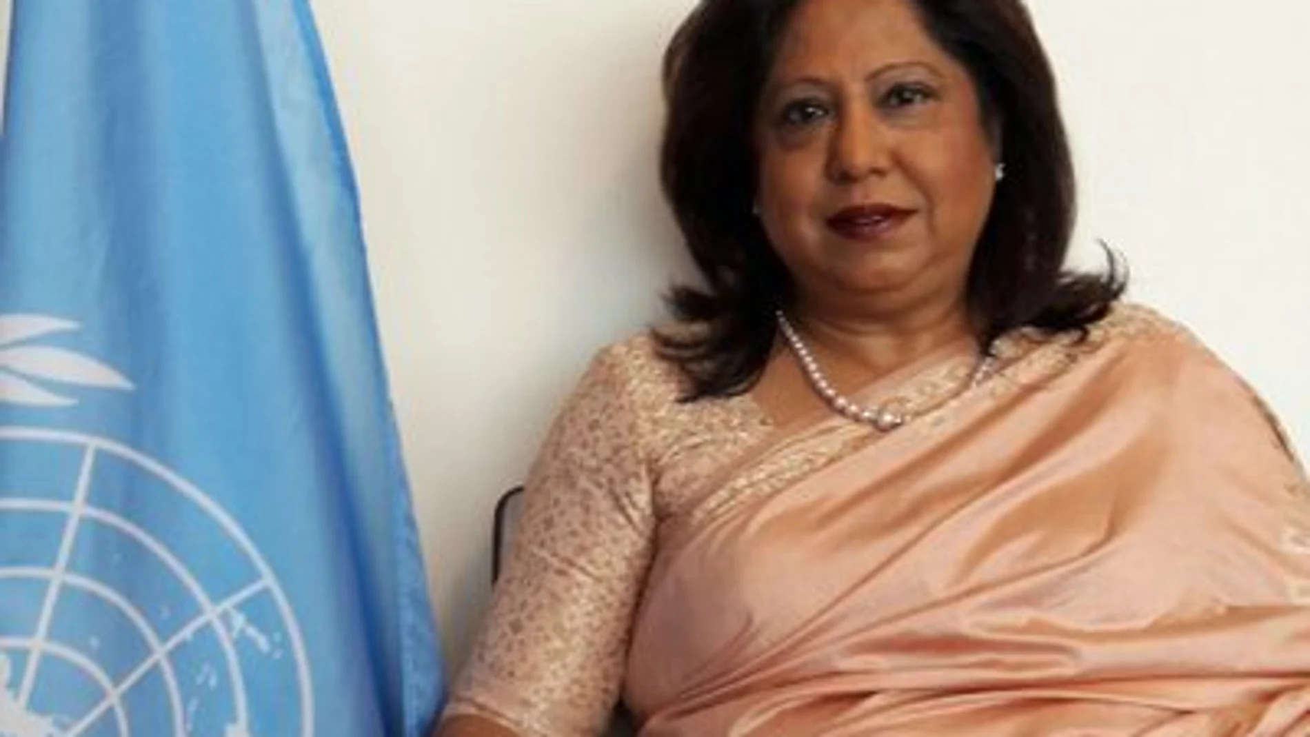 Pramila Patten, representante especial de la ONU sobre Violencia Sexual en Conflictos