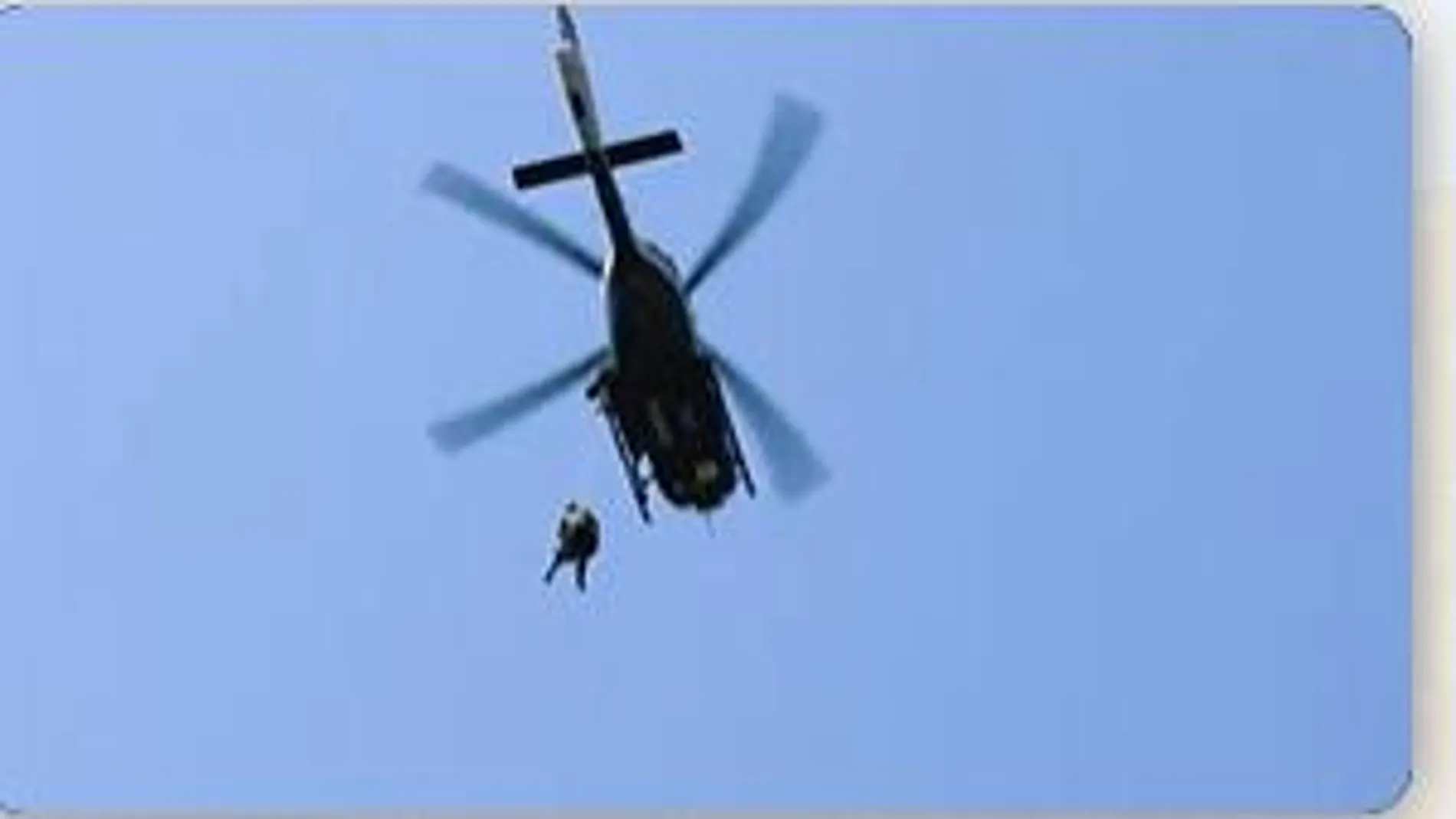 Una captura del vídeo sobre el Servicio de Rescate de la Guardia Civil