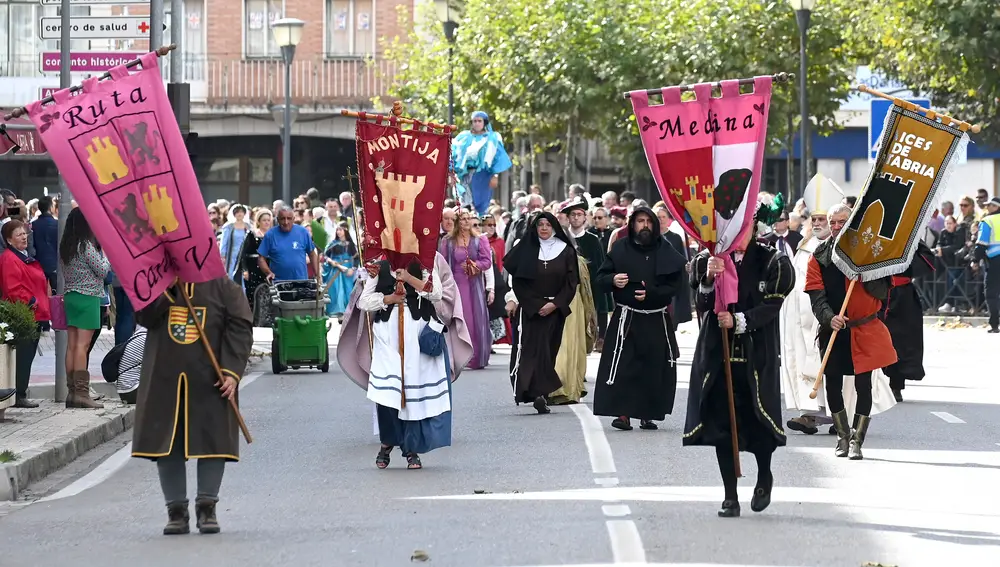 Gran Desfile Imperial de la Ruta de Carlos V en Medina de Pomar (Burgos)