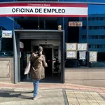Una oficina del Servicio Público de Empleo Estatal (SEPE), en Madrid