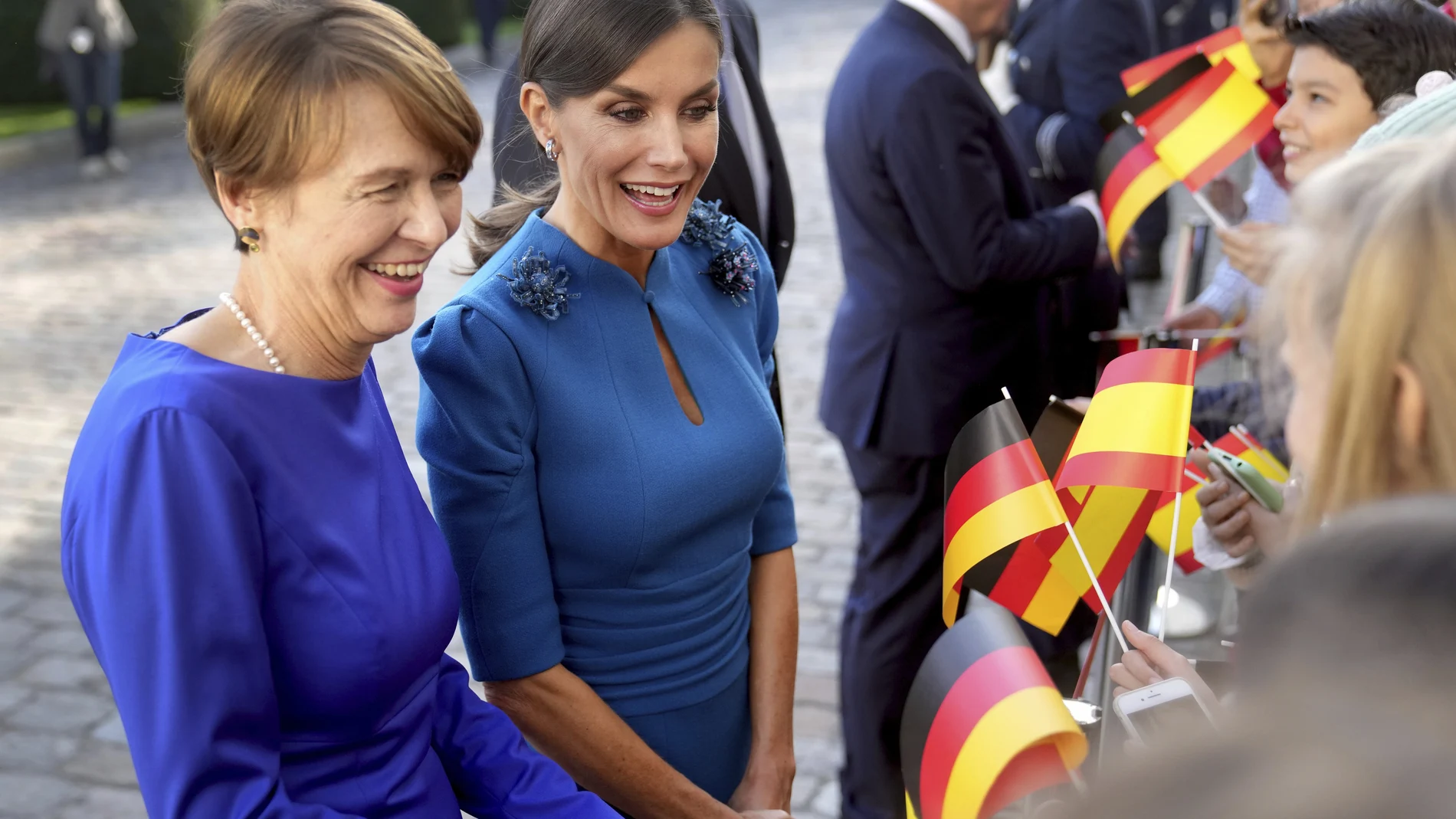 La Reina Letizia en Alemania.