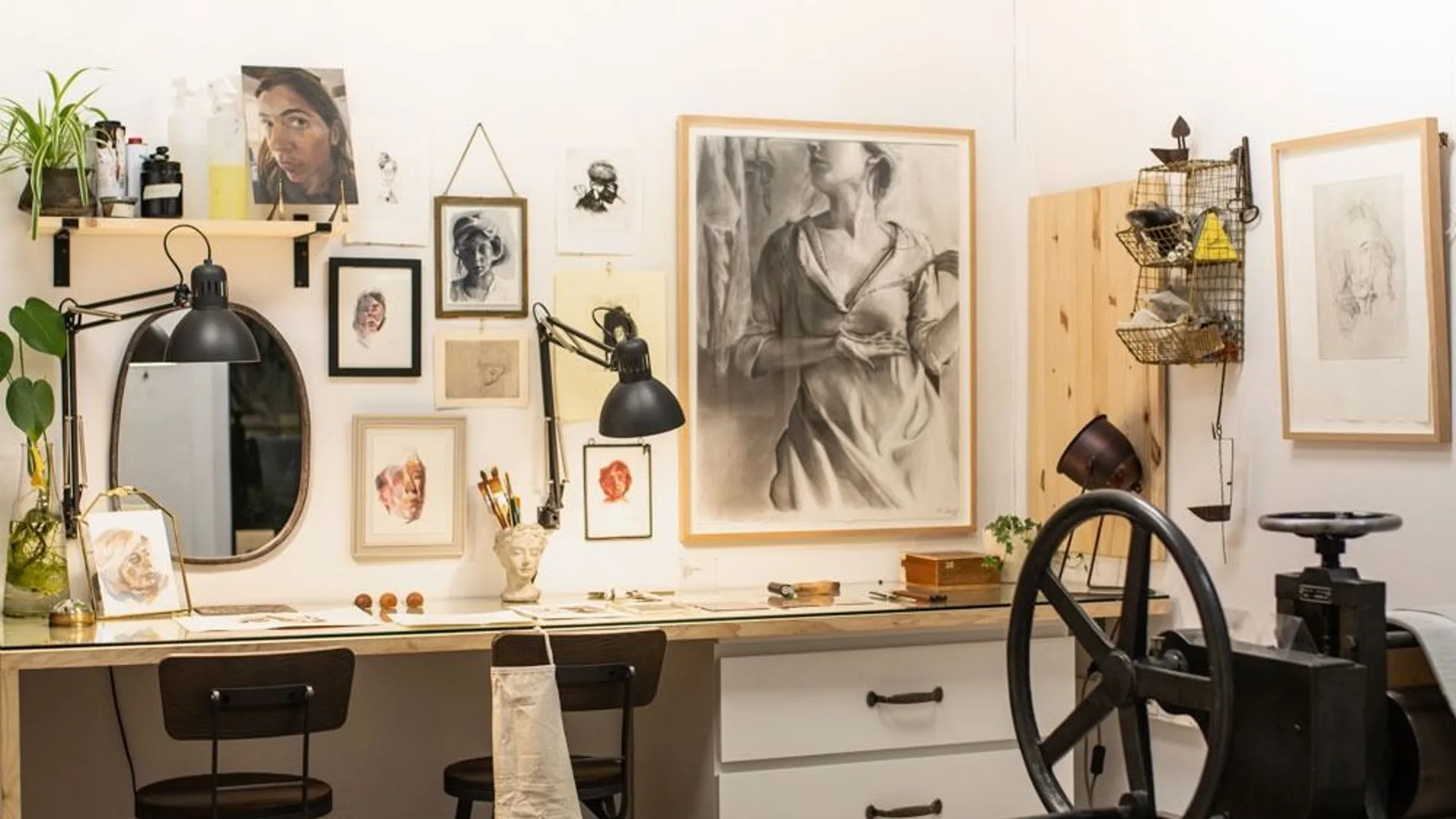 Atelier La Huella, de la artista Eva Cascos