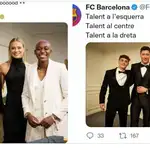 Los polémicos tuits del Barça