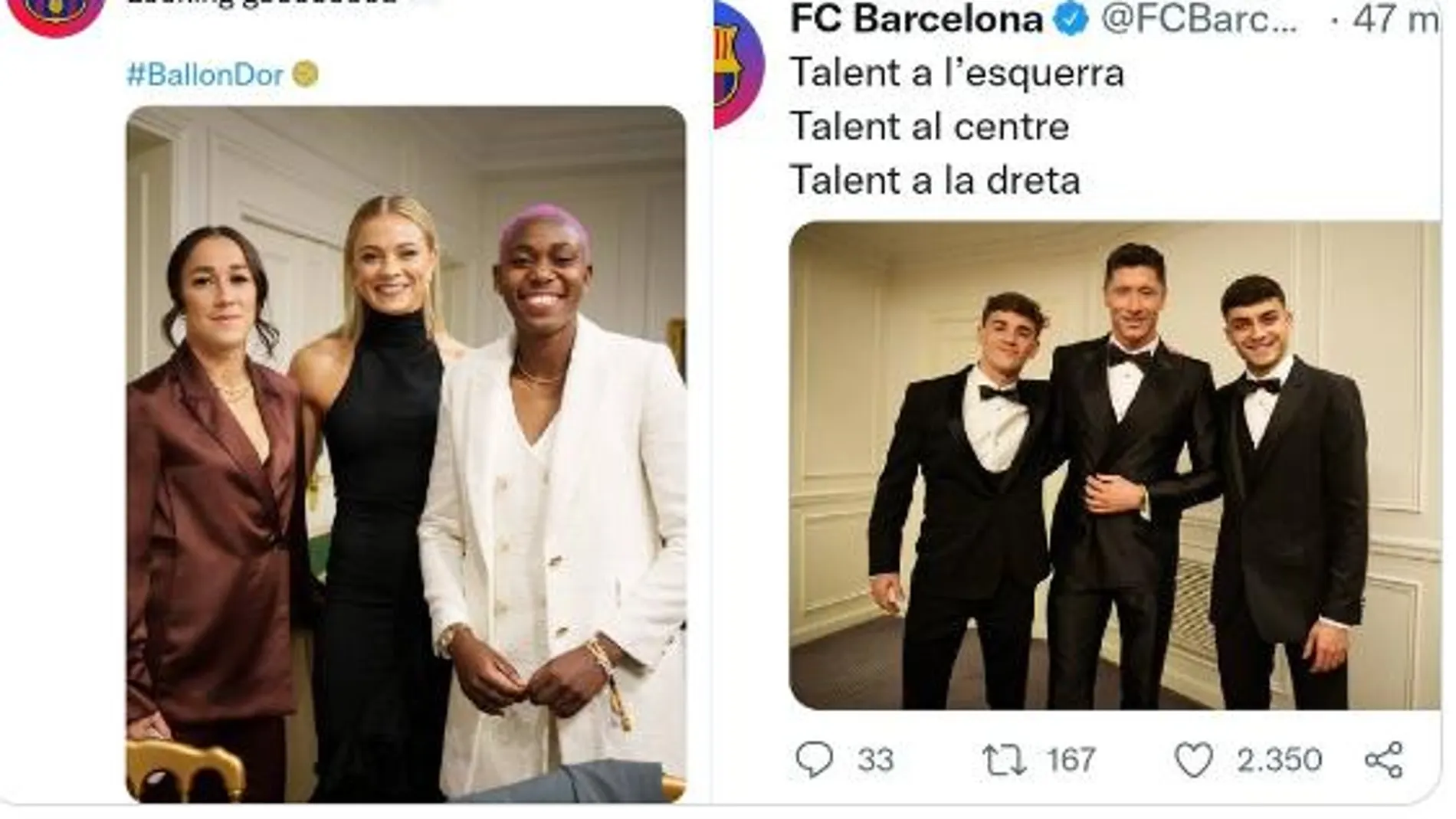 Los polémicos tuits del Barça