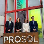 La consejera María González Corral visita Prosol acompañado de Rocío Hervella y Jorge Llorente, entre otros
