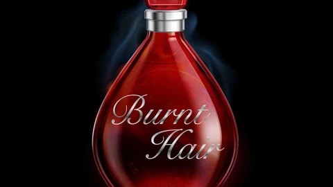 Botella de Burnt Hair.