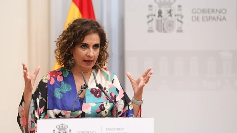 La ministra de Hacienda y Función Pública, María Jesús Montero