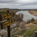 Senda de los Almendros en Castronuño (Valladolid)