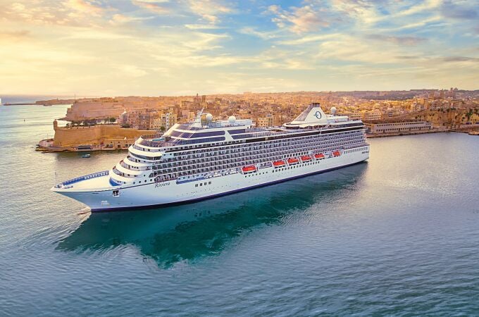 Vista de uno de los cruceros de Oceania Cruises