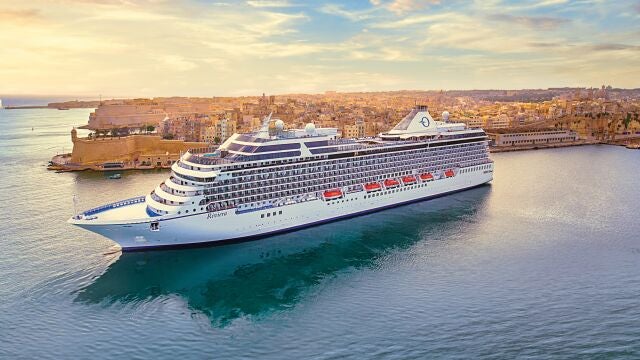 Vista de uno de los cruceros de Oceania Cruises