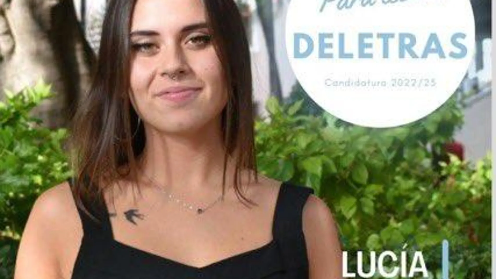 Lucía Iniesta, la candidata a ser delegada de la clase en la Universidad de Murcia